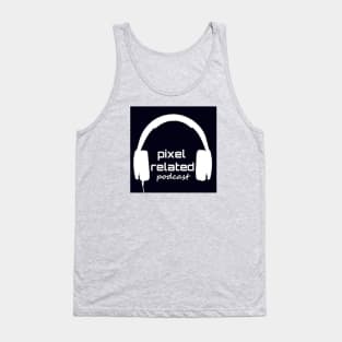Pixel Related Podcast Logo Tank Top